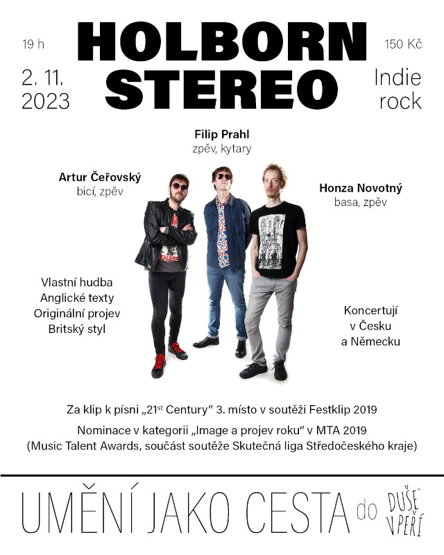 Holborn Stereo at Duše v peří, Praha, 2nd November 2023